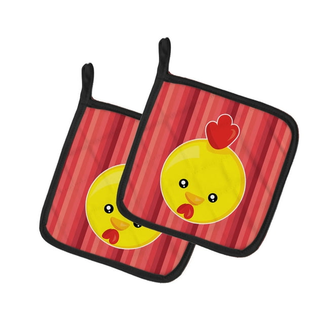 Carolines Treasures BB6929PTHD Paire de Porte-Pots de Poulet