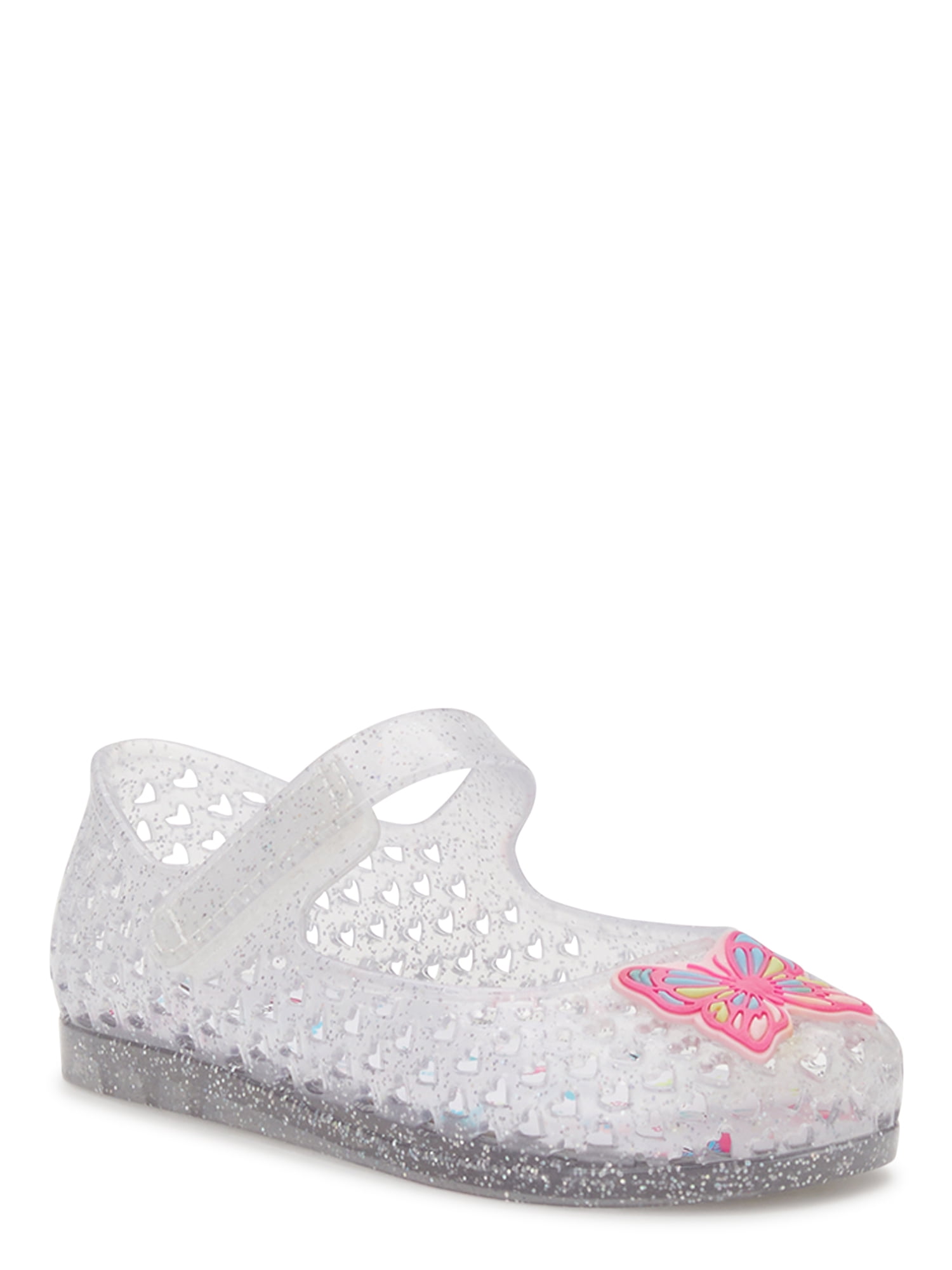 Wonder Nation Toddler Girls Casual Jelly Shoes