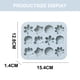 thumbnail image 2 of 12 formas de flores incluso diferentes, como el molde de silicona para hornear pasteles de chocolate con forma de tulipán y girasol., 2 of 5