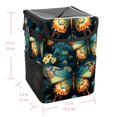 thumbnail image 5 of Butterfly Foldable, with Lid, Leak-Proof, Hanging Storage Bag Car Trash Can Garbage Bin, 5 of 6