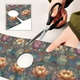 thumbnail image 6 of Yayeee Faucet Mat for Kitchen Sink 14.7" Diatomite Long Splash Guard Pad, Abstract Water Lilies Pattern, 2 Pack, 6 of 7