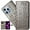 Grey, variant on for iPhone 13 Pro Max (6.7 Inch) Cartoon Cute Wallet Case,Cat Dog Style Flip Phone Cover with ID Card Holder PU Leather Cases for iPhone 13 Pro Max MG Grey