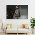 thumbnail image 4 of Naomi Campbell Poster London Supermodel Fashion Show Beauby Black Pearl Black And White Room Aesthetic Poster Print Art Wall Painting Canvas Posters Gifts Modern Bedroom Decor 24x36inch(60x90cm), 4 of 6