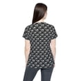 Abstract Print Women Poly T-Shirt 13 - Walmart.com