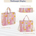 thumbnail image 6 of FORMRS Womens Corduroy Tote Bag Crossbody Shoulder Handbag with Pocket, Flat Yellow Stars, 6 of 7