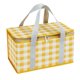 thumbnail image 4 of Cooler Bag Insulated Large Capacity Waterproof Multifunctional Durable Portable Lunch Bag for Picnic Office Yellow and White, 4 of 5