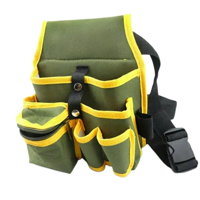 Bolsa de cinturón de herramientas Zulema Verde cinturón de carpintero