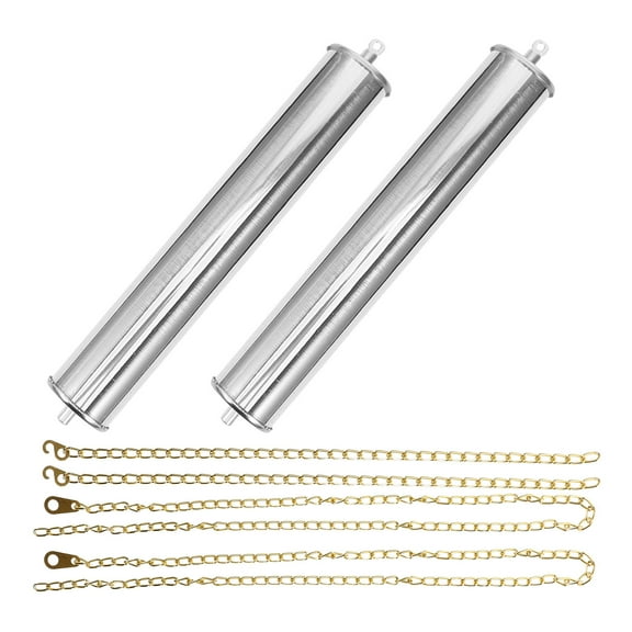 PENIKOKO Iron Clock Weights for Floor and Wall Clocks, 1 Set Replacement Parts