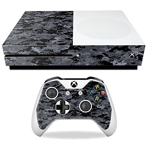 MightySkins Skin Compatible avec Microsoft Xbox One S - Digital Camo Protection, Durable, et Unique Vinyle Décalcomanie Enveloppe Facile à Appliquer, Enlever, et Changer de Style Made in The USA