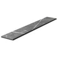 thumbnail image 4 of The Tile Life Opera 3" x 24" Gray Matte Porcelain Bullnose Wall Tile 1-Piece, 4 of 6