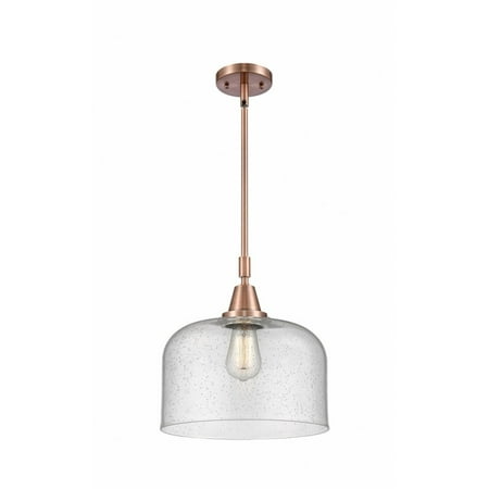 

Innovations Lighting - Bell - 1 Light Stem Hung Mini Pendant In Industrial