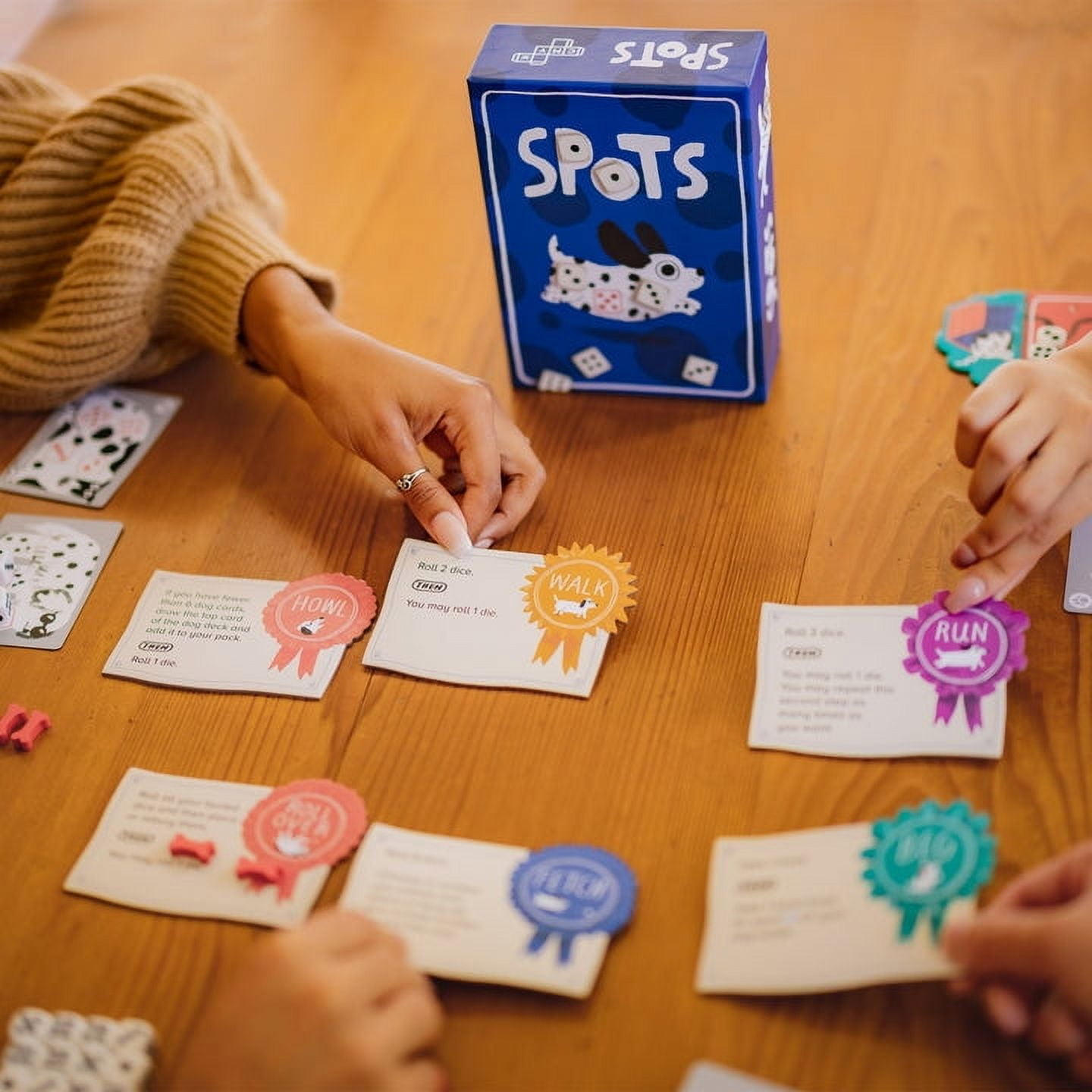 Spots Family Dice Game for Ages 10+, from Asmodee