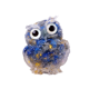 thumbnail image 1 of Estatua de búho, recuerdo, colección de animales, regalo, decoración de escritorio, mini figura de búho azul, 1 of 9