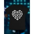 thumbnail image 5 of Tstars Womens Valentine's Day Love Funny Humor Gamer Shirt Controllers Heart Pro Gamer T-shirts Cute Gift Idea for Her Wife Women Plus Size T Shirt, 5 of 6