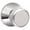 Bright Chrome, variant on Schlage F10-Bwe Bowery Passage Door Knob Set - Brass