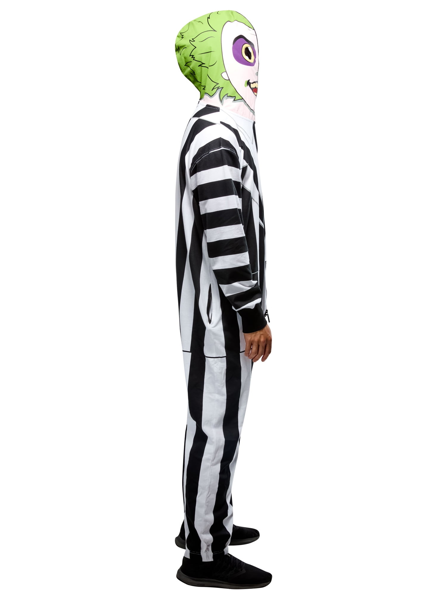 Beetlejuice Zipsters Masked-Up Costume for Adults by Rubies, Men's