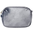 thumbnail image 1 of Organizador de cosméticos portátil para guardar artículos de belleza en movimiento, bolsa de maquillaje de viaje gris, 1 of 8