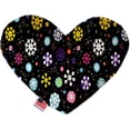 thumbnail image 2 of Mirage Pet 1315-CTYHT6 Smiley Snowflakes Canvas Heart Dog Toy - 6 in., 2 of 2
