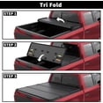 thumbnail image 3 of TITANICMOTOR 3-Fold 5FT 60Inch Hinged Aluminum Hard Tonneau Cover for 2005-2026 Nissan Frontier Bed Truck Waterproof, 3 of 6