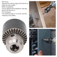 thumbnail image 3 of Keyed Drill Chuck Accessory, Key Drill Chuck Adapter C45 Steel 1/2-20UNF Easy Installation Waterproof  for Drilling, 3 of 8