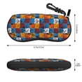 thumbnail image 3 of Zufioo colorful plaid Dinosaur Print Sunglasses Case Tactical Zipper Sunglasses Carrying Case for Men Women, 3 of 6
