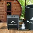 thumbnail image 2 of Plunge Chill Cold Plunge Tub with 1/3 HP Water Chiller (Max Tub), 148 Gallon Ice Bath System for Muscle Recovery, Cold Therapy, Home & Outdoor Use, 2 of 10