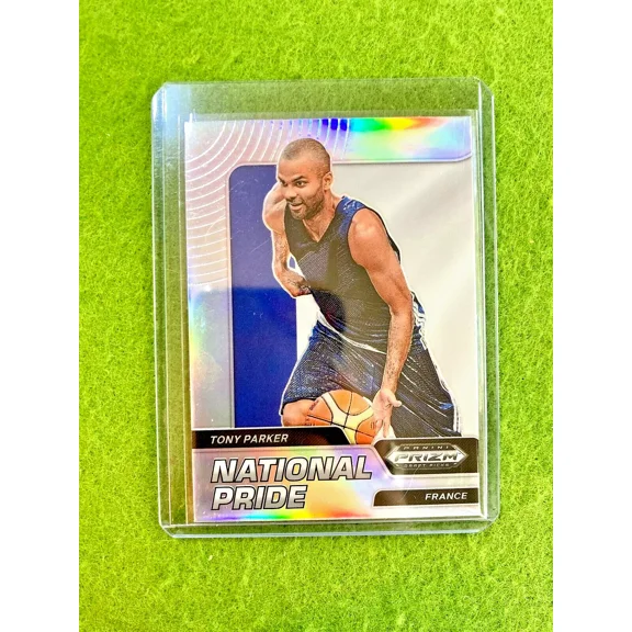 Tony Parker SILVER PRIZM SSP CASE HIT CARD JERSEY #15 FRANCE 2022 MAKE AN OFFER