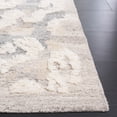 thumbnail image 3 of SAFAVIEH Casablanca Alondra Abstract Shag Area Rug, Grey/Ivory, 8' x 10', 3 of 11