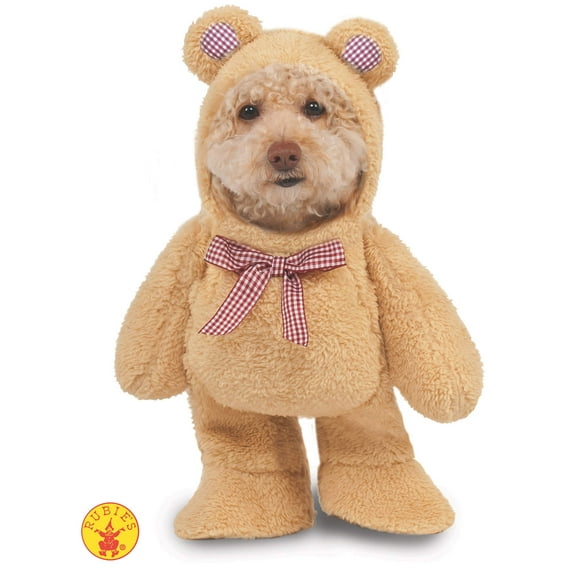 Walking Teddy Bear Dog Costume: Medium