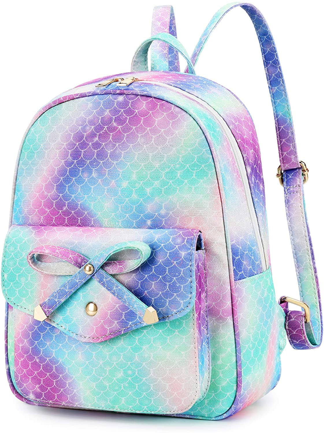 Mini Backpack Purse for Women Teenage Girls Bowknot Fashion Backpack Cute Leather Backpack 