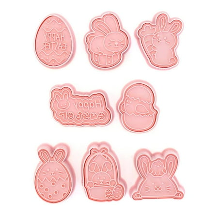

SEFUONI Cute Rabbit Shape Plastic Cake Mold Handmake DIY Cake Biscuits Plastic Mould