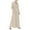 Khaki, variant on Lindreshi Fall Dresses for Women 2025 Homecoming Dresses Women's Cotton Linen Turndown Collar Long Sleeve Pocket Loose Long Shirt Dress
