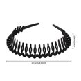 thumbnail image 4 of 10 Pack Plastic Hair Bands with Teeth, Thin Headbands for Women Girls, Non Slip Hair Comb Head Bands Hair Accessories, 4 of 7