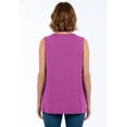 thumbnail image 2 of Jessica London Women's Plus Size Sleeveless Cutout Knit Tunic, 2 of 3
