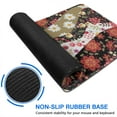 thumbnail image 6 of Long Mouse Pads for Desk,Pioneer Flower Floral Print Pattern Desk Mats on Top Of Desks, Desk Mouse Pad Extra Large with 3mm Non-Slip Base and Stitched Edge for Gaming,Office,Work,Home 47.3"x23.6", 6 of 6