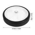 thumbnail image 2 of BRIGHTFUFU 2Pcs Air Compressor Wheels Rubber High-Efficiency Compression For Air Compressor Technicians, 2 of 8
