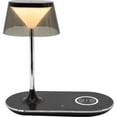 thumbnail image 1 of Data Accessories DTA02356 Qi Recharge Sans Fil USB LED Lampe de Bureau&44; Noir, 1 of 1