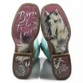 thumbnail image 2 of Women's Tin Haul A Cowgirls Motto Boots Born To Be Free Sole Handcrafted Tan, 2 of 3