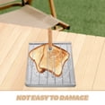 thumbnail image 3 of CTIRCHIU 2-Piece Bread Toaster Tray Stovetop Toast Rack Portable Bbq Grill Rack For Camping Outdoor Cooking, 3 of 8