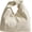 Beige, variant on Fashion Vegan Leather Handbags for Women Cloud Clutch Bags Y2k Dumpling Purse Small Tote Bag Satchel