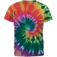 thumbnail image 2 of Spiral Tie Dye All Over Adult T-Shirt - Small, 2 of 2
