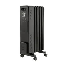 Oil Filled Radiator Heater 1500W, Radiant Space Heater with Timer & Remote