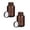 Brown*2, variant on 1 Pcs Amber Glass Packer Bottle, Dark Brown Wide Mouth Glass Bottle Lightproof Separate Bottling Plastic Bottles Empty Bottles Soft Capsule Bottles PP Striped Caps