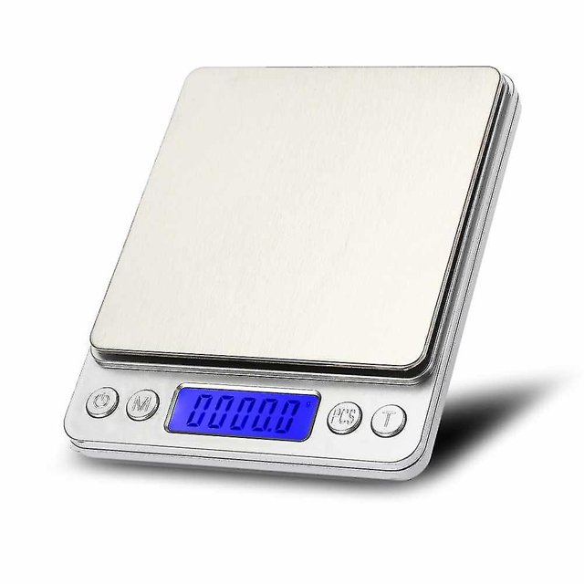 I2000 3kg Mini Digital Scale Stainless Steel Platform Weighing Tool-