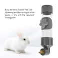 thumbnail image 4 of Large Capacity Leakproof  Water Feeder, Transparent Small Animal Water Bottle With Water  Design External Installatio Suitable For Small Pet Cages, 4 of 8