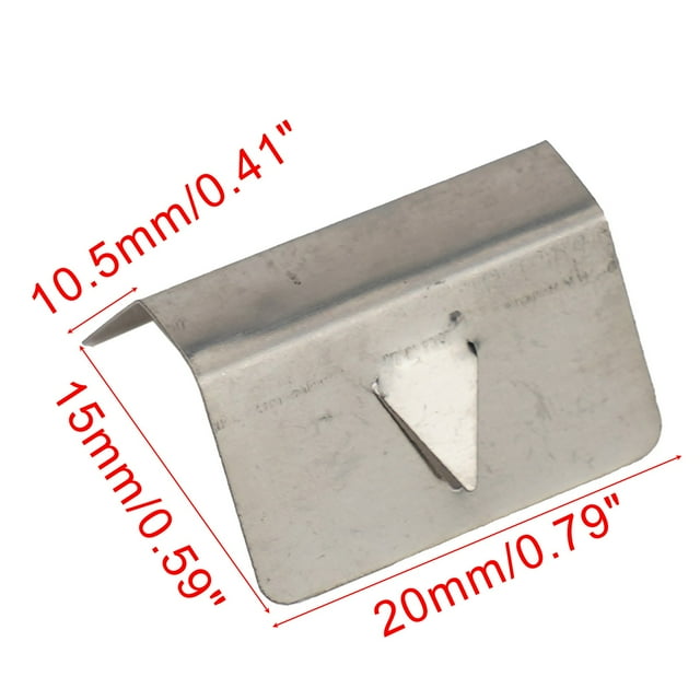 8/12Pcs Wind Rain Deflector Channel Metal Retaining Clips Stainless Steel For Bmw Front Left Rear Right Wind Clamp Kit 8Pcs Mingyiq