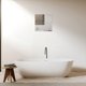 thumbnail image 4 of 10 Pieces Self-adhesive Wall Mirror 20 X 20 Cm, Explosion-proof Squares Flexible Adhesive Acrylic Mirror, 4 of 5