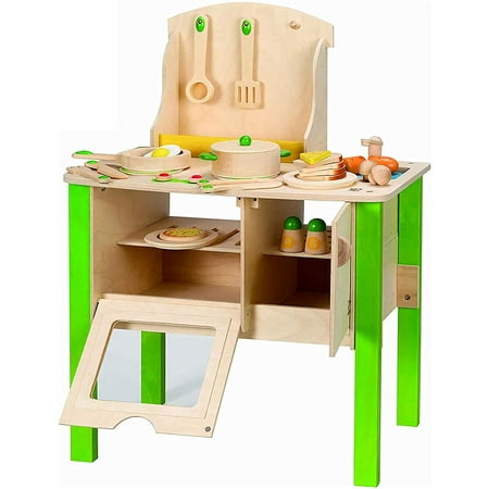  Hape My Creative Cookery Club Kids Wooden Kitchen Chef Playset for Ages 3
