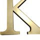 thumbnail image 3 of Letras Inglesas Pegatinas Pared 20 Cm Calcomanías 3d Acrílico para Del (k), 3 of 9