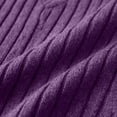 thumbnail image 7 of vdgthytj Womens Plus Size Tops Short Sleeve V-Neck Ribbed Knit Sweater Loose Fitted Summer Casual Tunic with Pocket, 7 of 7